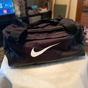 Nike black Duffle bag, great condition